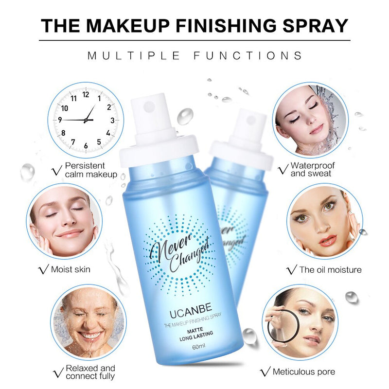 Spray Finalizador para Maquiagem UCANBE - Efeito Matte