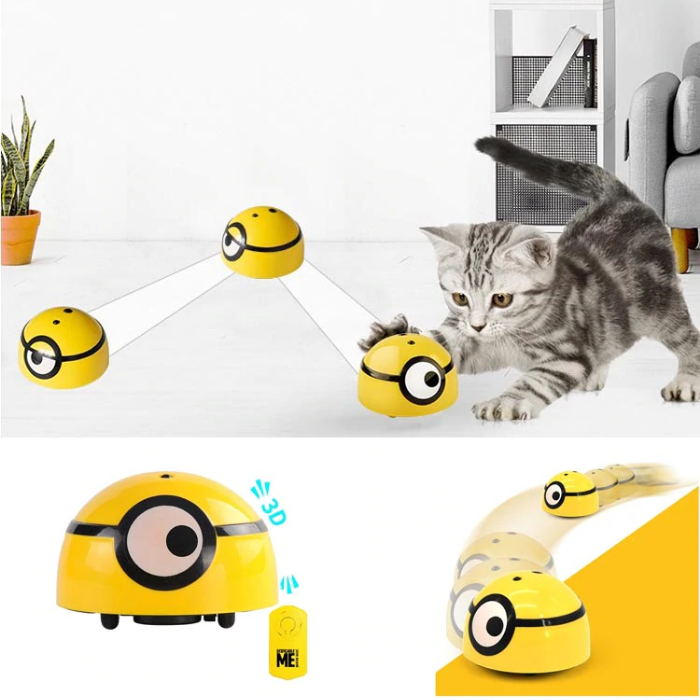Brinquedo Minion Inteligente – Escapamento Automático Para Pets