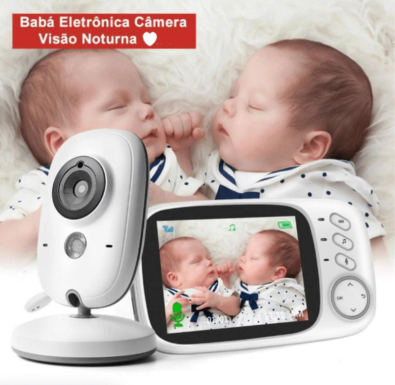 Monitor de Bebê - Babá Eletrônica 5 em 1