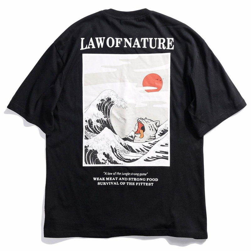 Camiseta Law of Nature - Frete Gratis