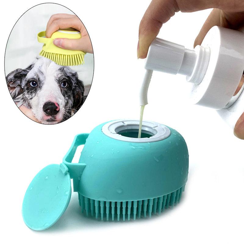 Esponja de Silicone Magica para Banho de Pets